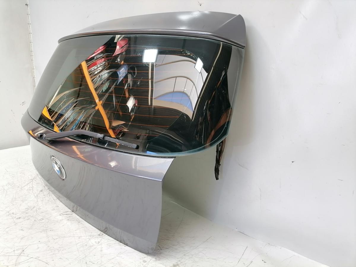 BMW 1er E87 original Heckklappe mit Heckscheibe Sparkling Graphite Bj.2005